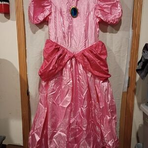 Nintendo Pink Large 12-14 Princess Costume for Girls